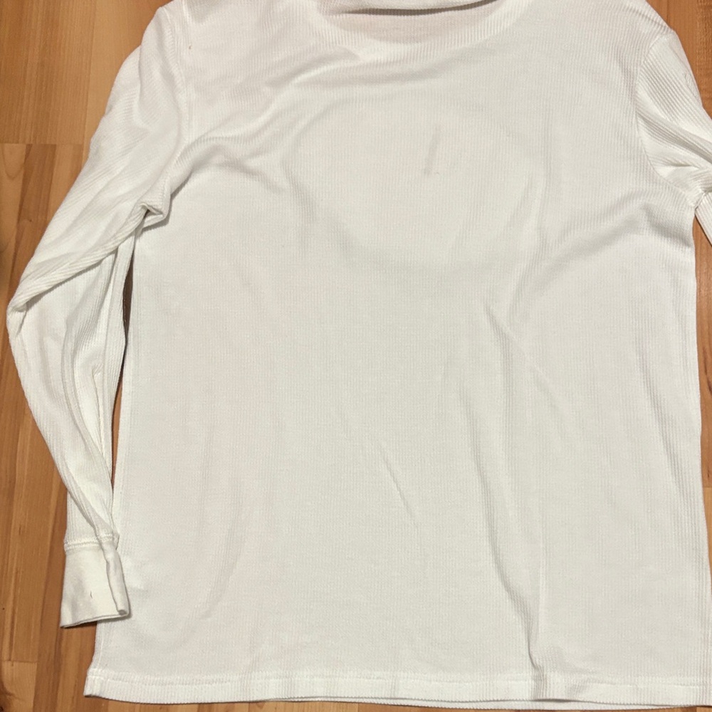 White Football Long Sleeve Shirt - Picture 5 of 5